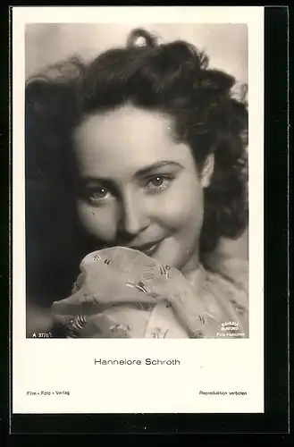 AK Schauspielerin Hannelore Schroth