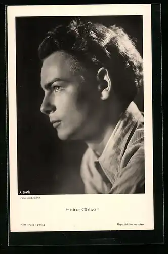 AK Schauspieler Heinz Ohlsen im Profil