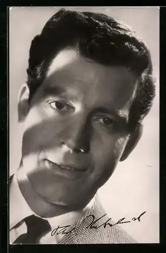 AK Schauspieler Paul Hubschmid in Glücksritter