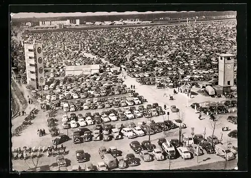 AK Hannover, Messegelände, Messe-Parkplatz