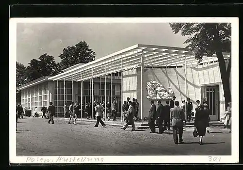 AK Posen, Ausstellung, Caly Narod buduje swoja Stolice, 1955