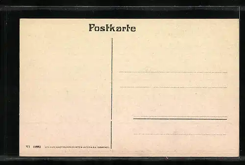 AK Darmstadt, Villenkolonie am Böllenfalltor, Am Geisensee