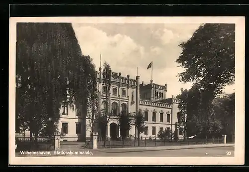 AK Wilhelmshaven, Stationskommando