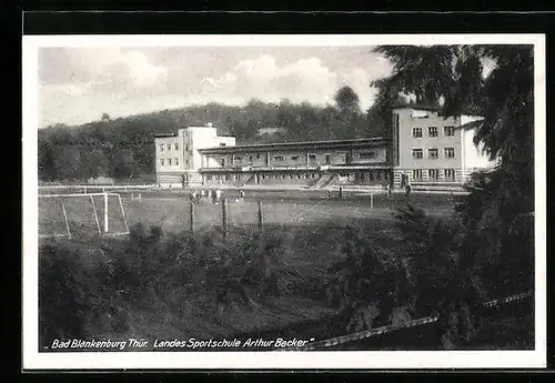 AK Bad Blankenburg /Thür., Landes-Sportschule Arthur Becker