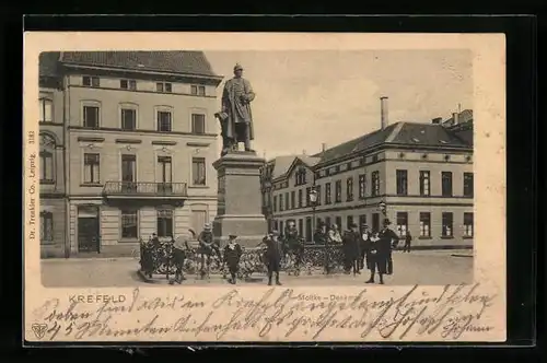 AK Krefeld, Moltke-Denkmal