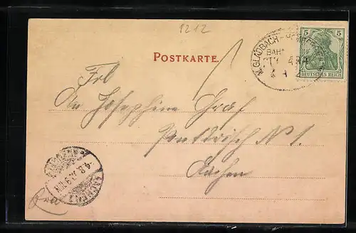 AK Krefeld, Moltke-Denkmal