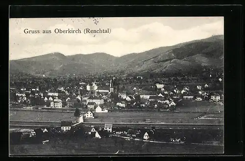 AK Oberkirch /Renchtal, Teilansicht
