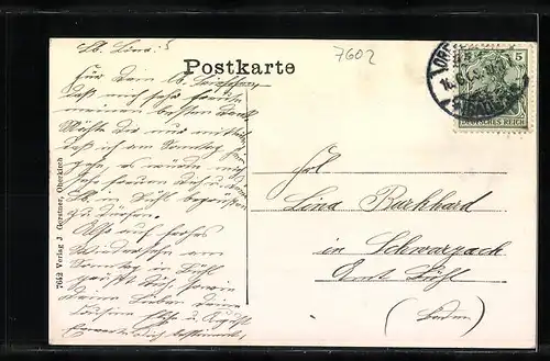 AK Oberkirch /Renchtal, Teilansicht