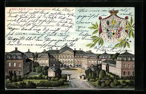 AK Arolsen, Fürstliches Residenzschloss