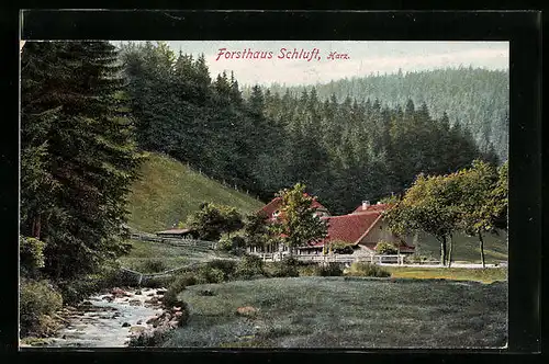 AK Sülzhayn, Partie am Forsthaus Schluft