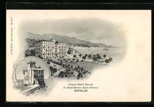 AK Rapallo, Grand Hotel Savoia, Dependance Rosa Bianca