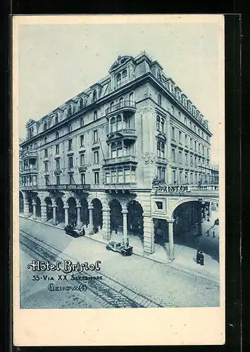 AK Genova, Hotel Bristol, 35 Via XX Settembre