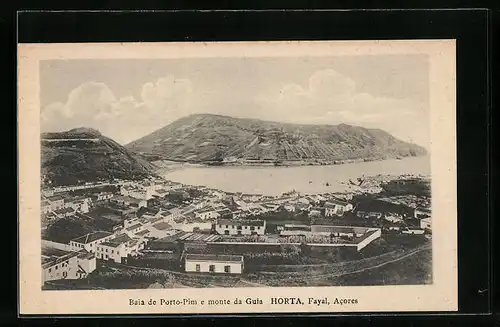 AK Horta-Fayal /Acores, Baia de Porto-Pim e monte da Guia
