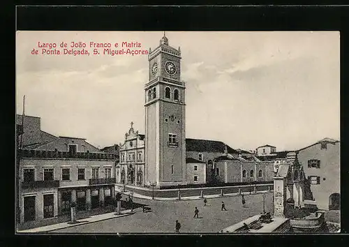 AK S. Miguel /Acores, Largo de Joao Franco e Matriz de Ponta Delgada