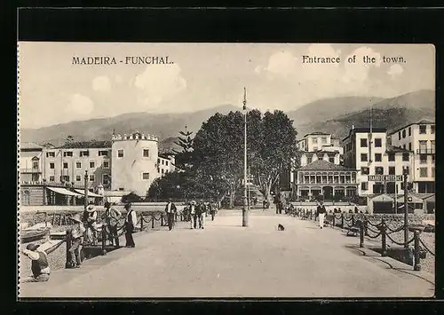 AK Funchal /Madeira, Entrance of the town