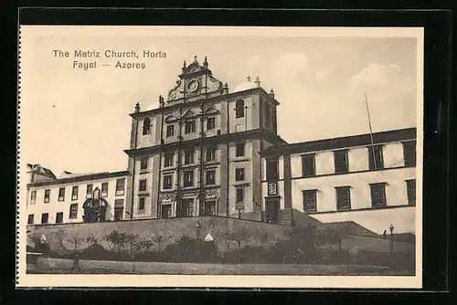 AK Fayal /Azores, The Matriz Church, Horta