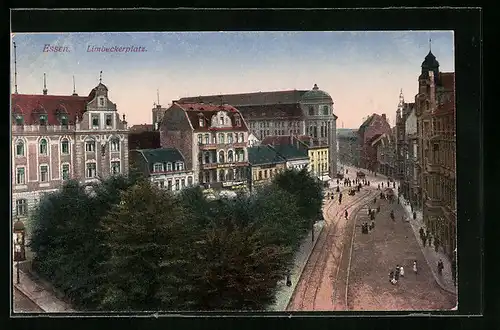 AK Essen, Blick auf den Limbecker Platz