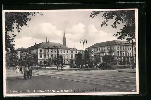 AK Wiesbaden, Kurhotel zu den 4 Jahreszeiten