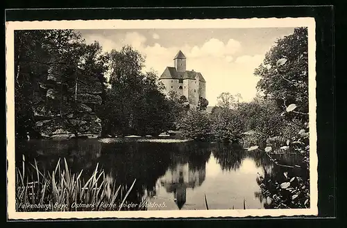 AK Falkenberg / Bayr. Ostmark, Partie an der Waldnab
