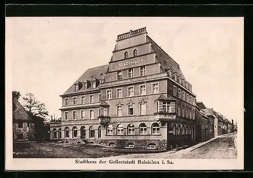 AK Hainichen i. Sa., Stadthaus