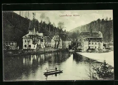 AK Mittweida, Gasthaus Lauenhainer Mühle