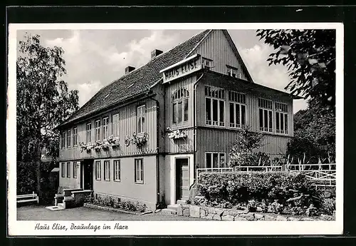 AK Braunlage / Harz, Haus Elise