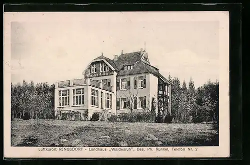AK Rengsdorf, Gasthaus-Landhaus Waldesruh