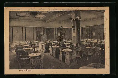 AK Hannover, Residenz-Café, Oberer Raum, Bahnhofstr. 6-7