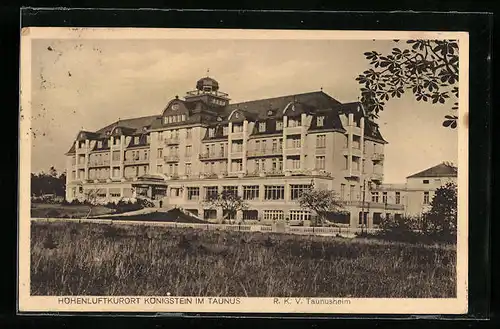 AK Königstein / Taunus, R. K. V. Taunusheim