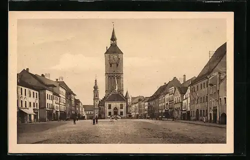 AK Deggendorf, Oberer Stadtplatz