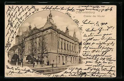 AK Berlin-Charlottenburg, Theater des Westens