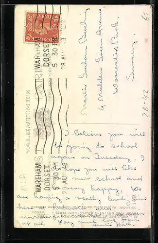 Künstler-AK Mabel Lucie Attwell: It`s Cheery Chappie - without any doubt - wot folks did ought to be having about!