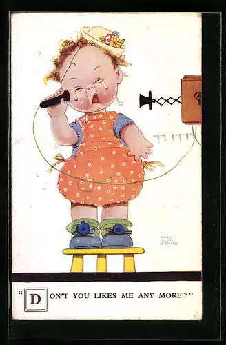 Künstler-AK Mabel Lucie Attwell: Don`t you like me any more?