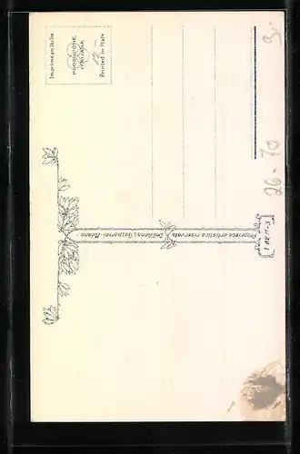 Künstler-AK Tito Corbella: Küssendes Liebespaar