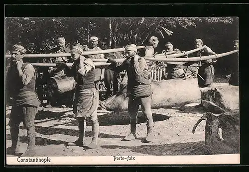 AK Constantinople, Porte-faix