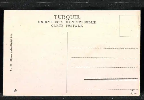 AK Constantinople, Porte-faix