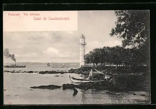 AK Constantinople, Fanaraki, Vue attiraute