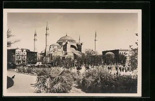 Foto-AK Constantinople, Mosquée Ste. Sophie