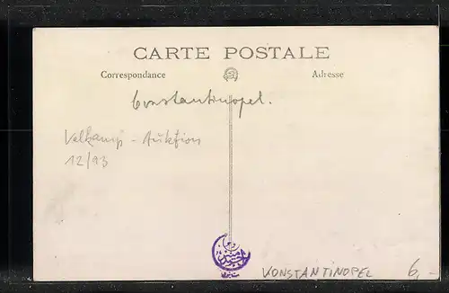 Foto-AK Constantinople, Mosquée Ste. Sophie