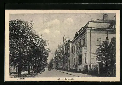 AK Crefeld, Hohenzollernstrasse