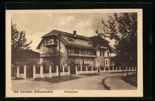 AK Bad Dürrheim / Schwarzwald, Karolushaus