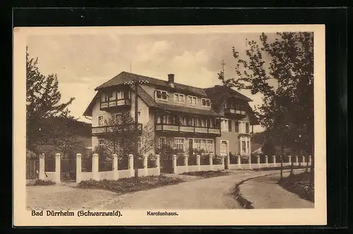 AK Bad Dürrheim / Schwarzwald, Karolushaus