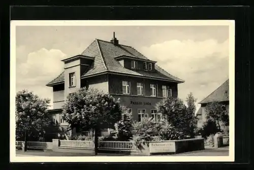 AK Bad Nenndorf, Hotel Liebe-Dietz, Bahnhofstr. 25