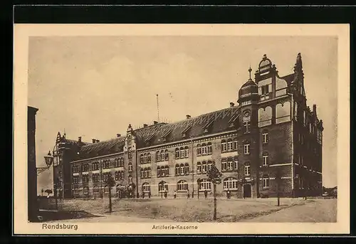 AK Rendsburg, Artillerie-Kaserne