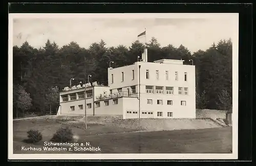 AK Schwenningen a. N., Kurhotel Waldheim zum Schönblick