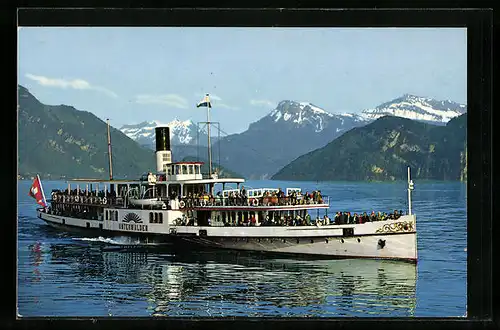 AK Vierwaldstättersee, Schiff Unterwalden