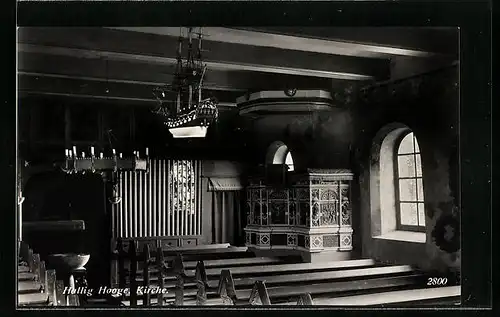 AK Hallig Hooge, Inneres der Kirche