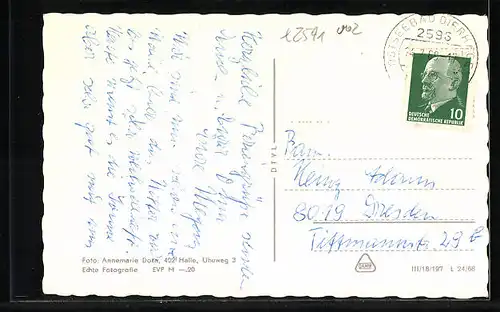 AK Dierhagen / Ostseebad, Strandsiedlung mit Haus Früh-auf