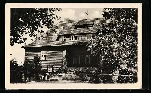 AK Zingst / Darss, HO-Gaststätte am Strand
