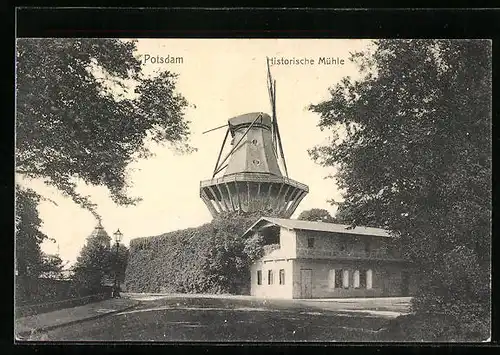 AK Potsdam, Historische Mühle